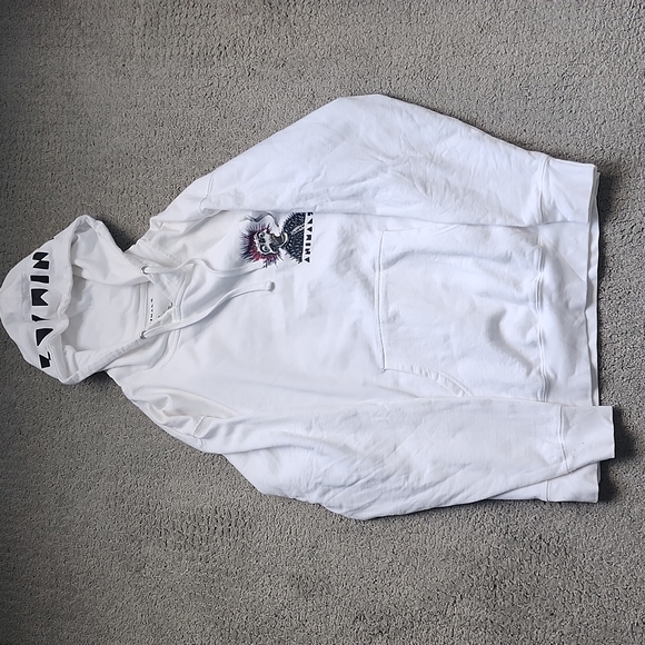 ANIMALS MAGAZINE Hoodie White/L - Picture 1 of 2